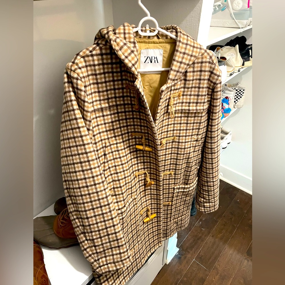 Zara overcoat / parka (new)